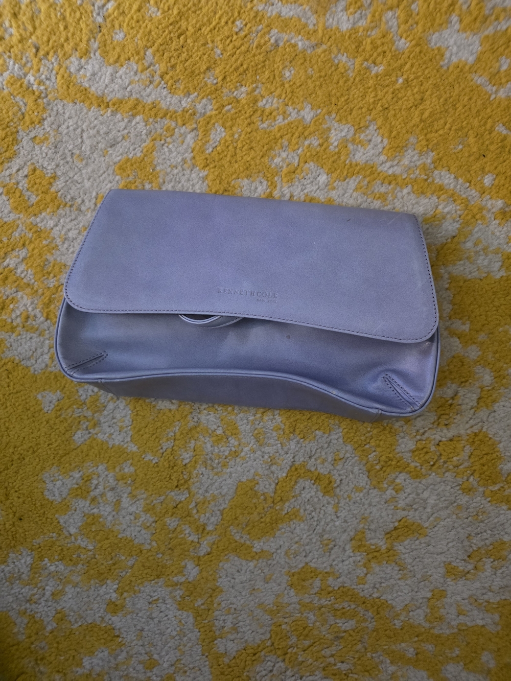 Kenneth Cole Lilac Clutch with Flap